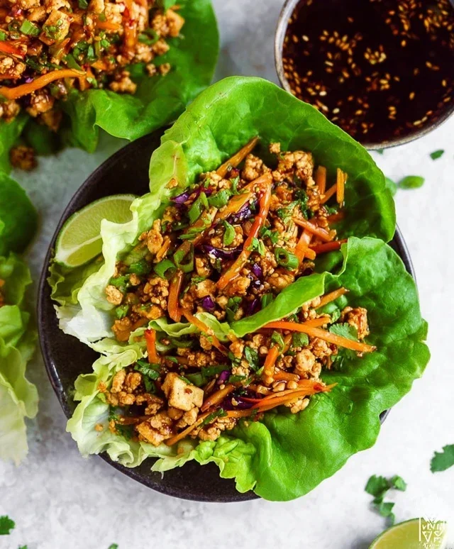 Tofu Lettuce Wraps