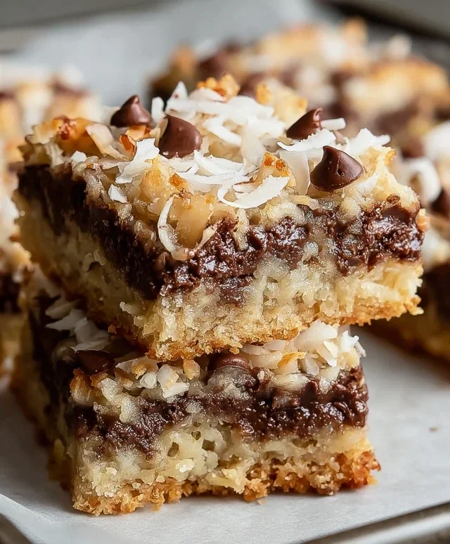 Almond Joy Cookie Bars