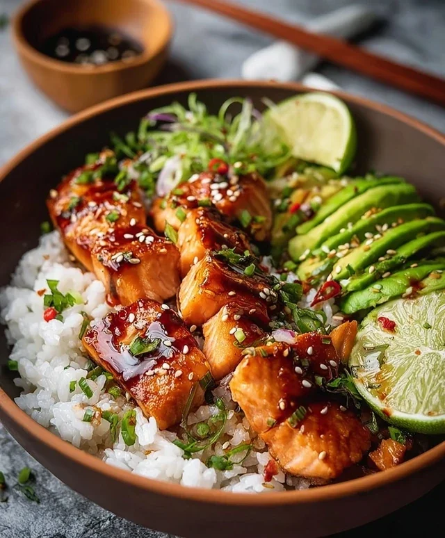 Salmon Crispy Rice