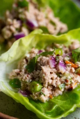 Tuna Lettuce Wraps