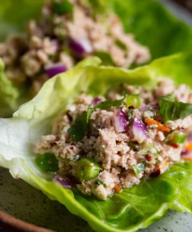 Tuna Lettuce Wraps