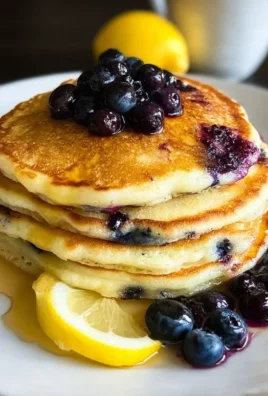 Lemon Blueberry Pancakes