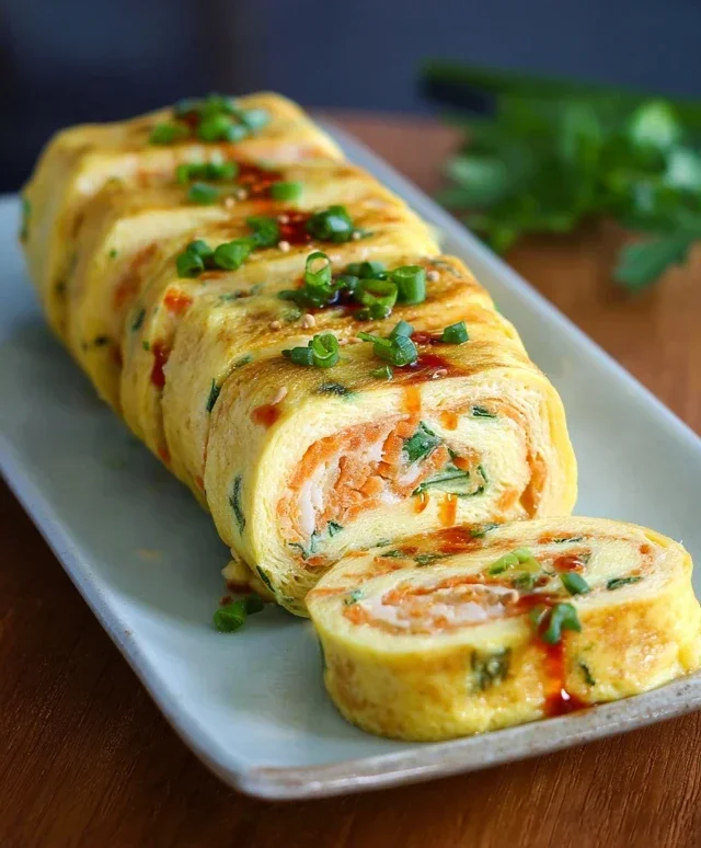 Gyeran Mari (Korean Rolled Omelette)