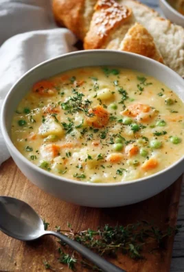 One-Pot Creamy Vegetable Soup