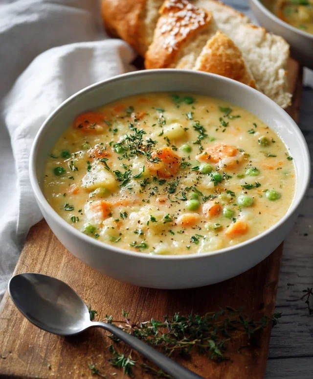 One-Pot Creamy Vegetable Soup