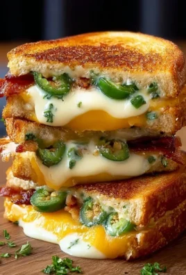 Jalapeño Popper Grilled Cheese