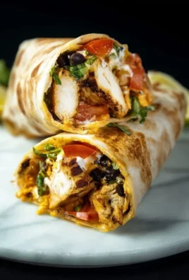 Chipotle Ranch Grilled Chicken Burrito