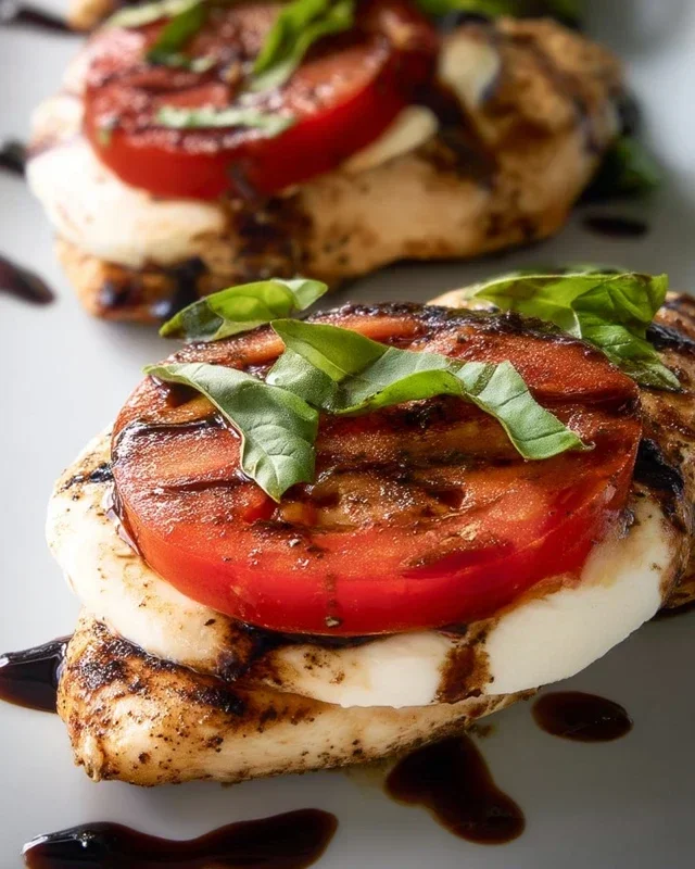 Grilled Chicken Caprese