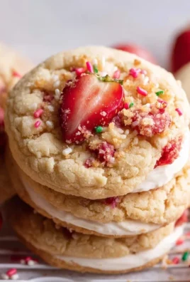 Strawberry Shortcake Cookies