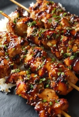 Teriyaki Chicken Skewers