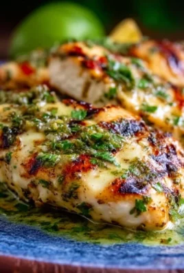 Grilled Salsa Verde Pepper Jack Chicken