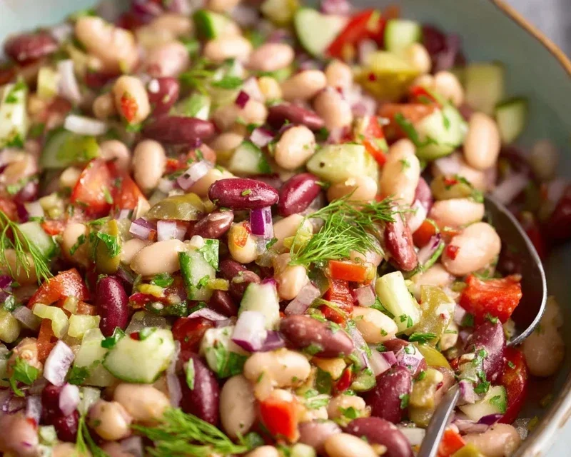 Mediterranean Bean Salad