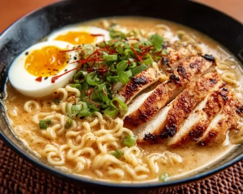 Creamy Garlic Chicken Ramen: An Incredible Ultimate Recipe