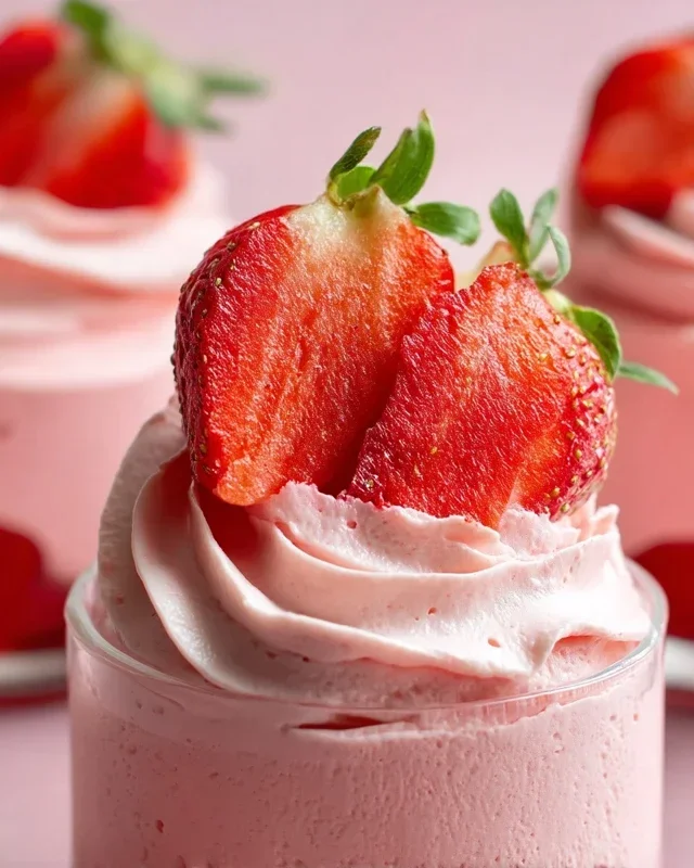 Strawberry Mousse
