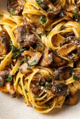 Garlic Mushroom Pasta