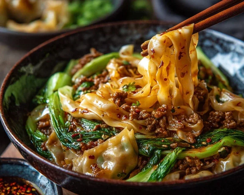 Potsticker Noodle Bowl