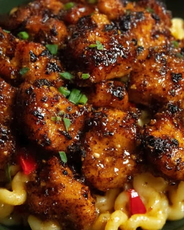 Sweet and Spicy Honey Pepper Chicken