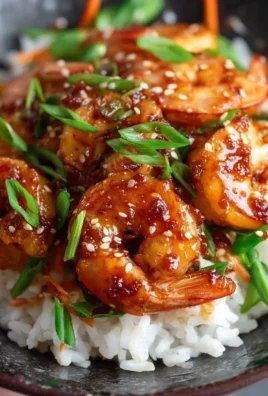 Honey Garlic Shrimp Bowls
