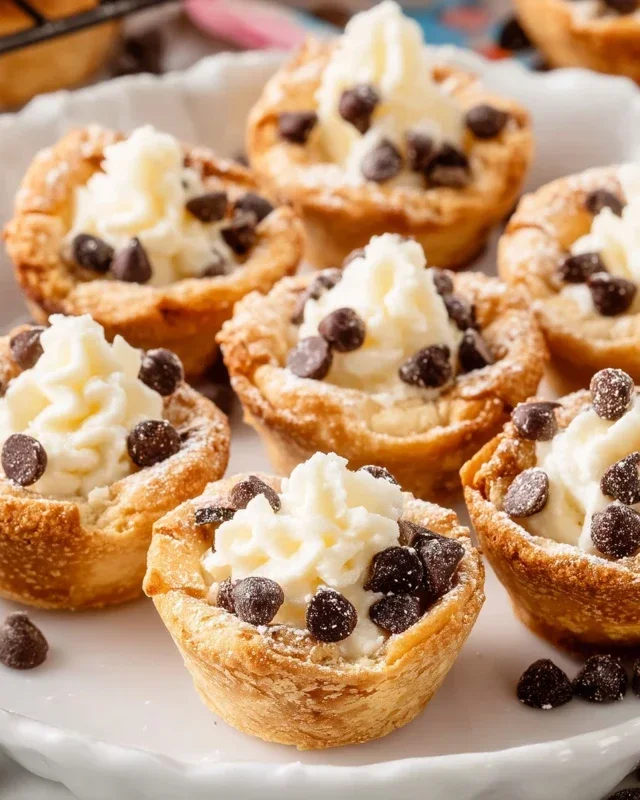 Mini Cannoli Cups
