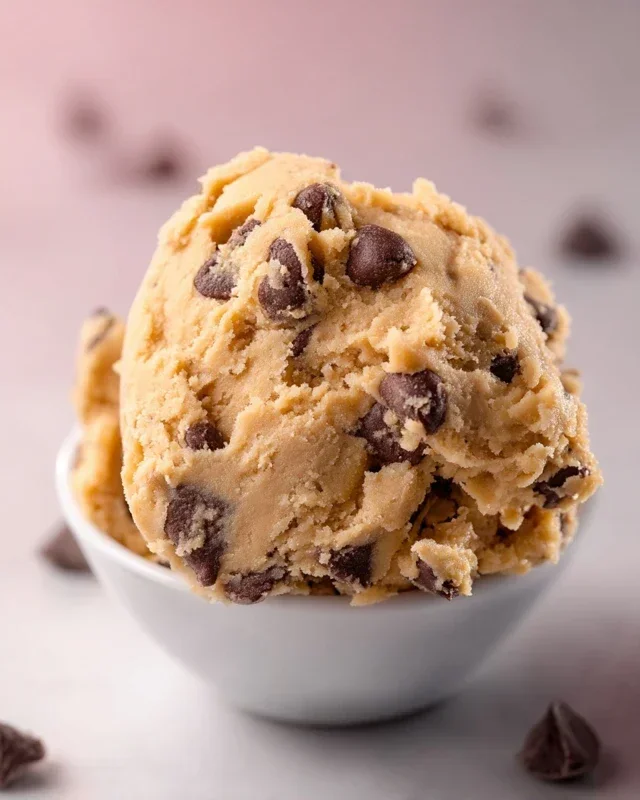 Edible Chocolate Chip Cookie Dough Recipe