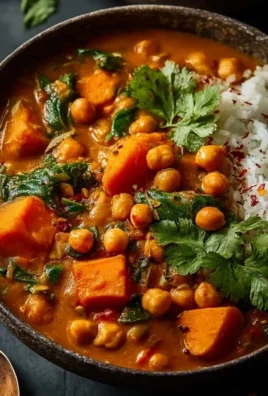 Sweet Potato and Chickpea Curry