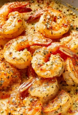 Creamy Garlic Shrimp (15 mins)