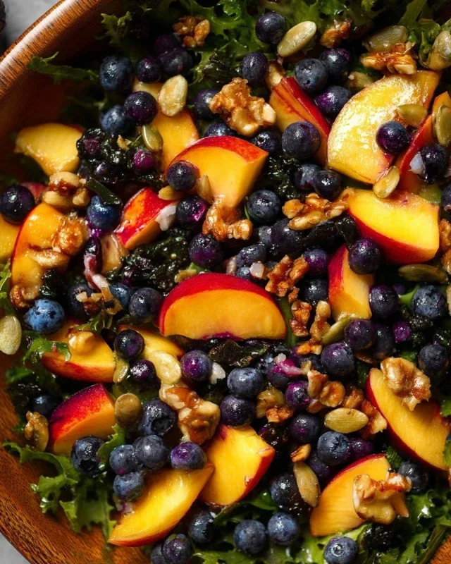Summer Peach Fruit Salad