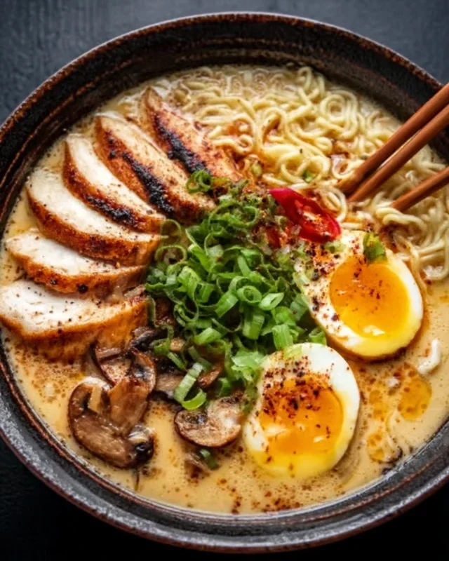 Creamy Garlic Chicken Ramen: An Incredible Ultimate Recipe
