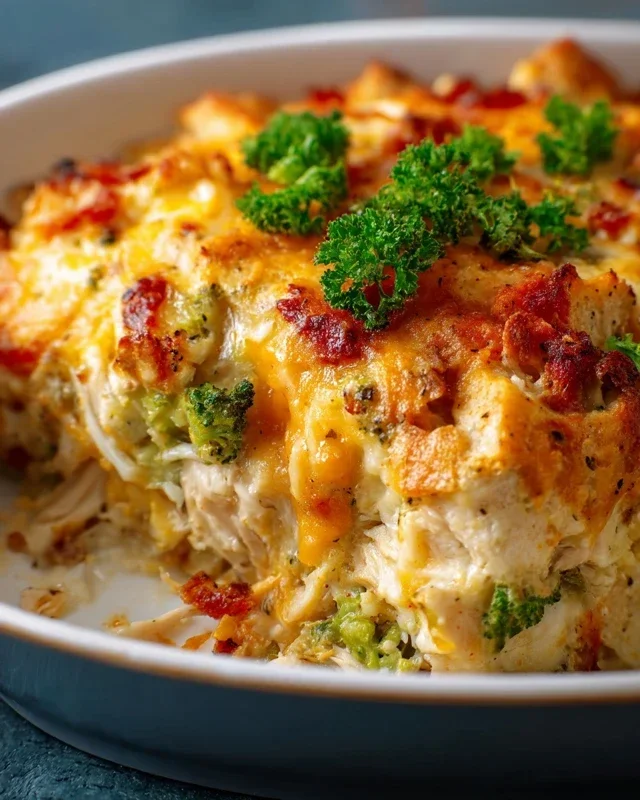 Easy Low Carb Chicken Casserole