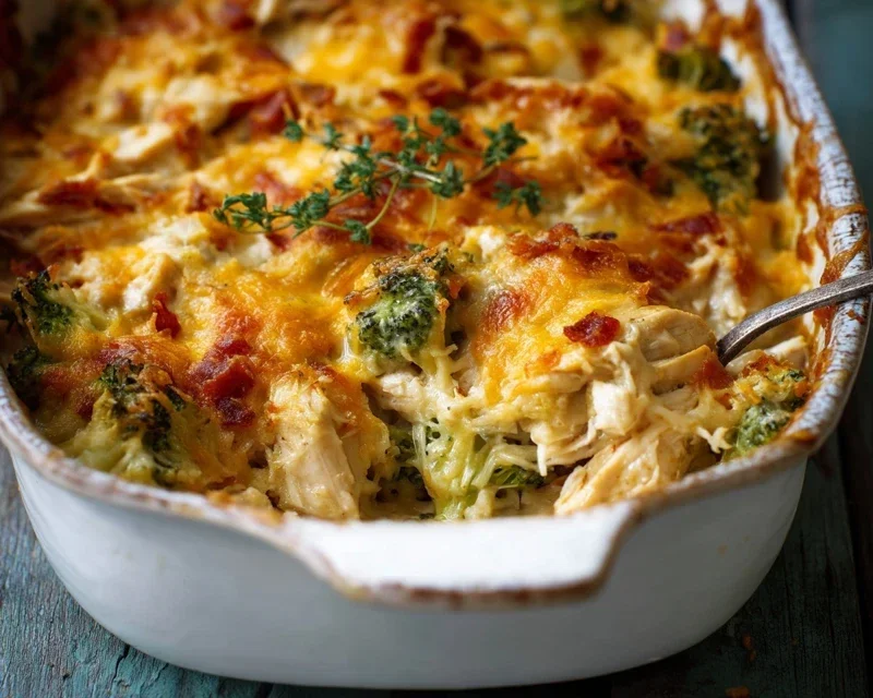 Easy Low Carb Chicken Casserole