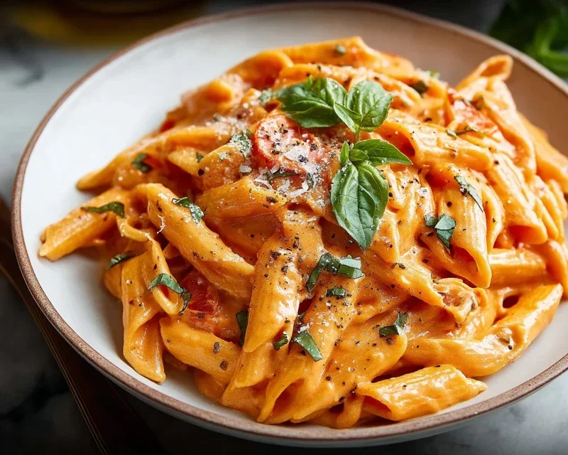 Easy One Pot Creamy Tomato Pasta