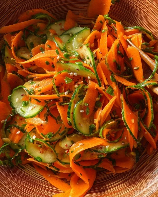 Cucumber Carrot Salad
