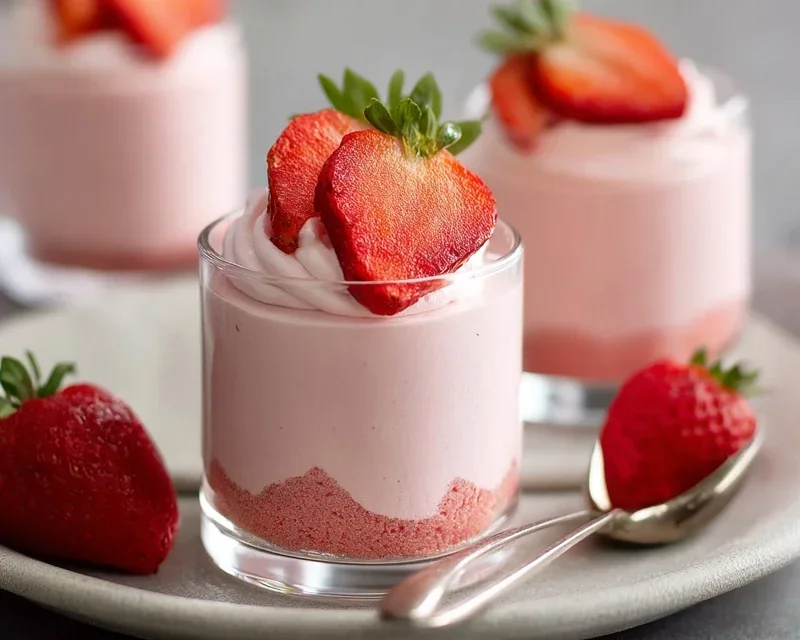 Strawberry Mousse