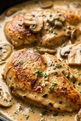 Creamy Mushroom Chicken Recipe