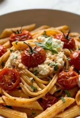 Roasted Tomato and Garlic Ricotta Pasta