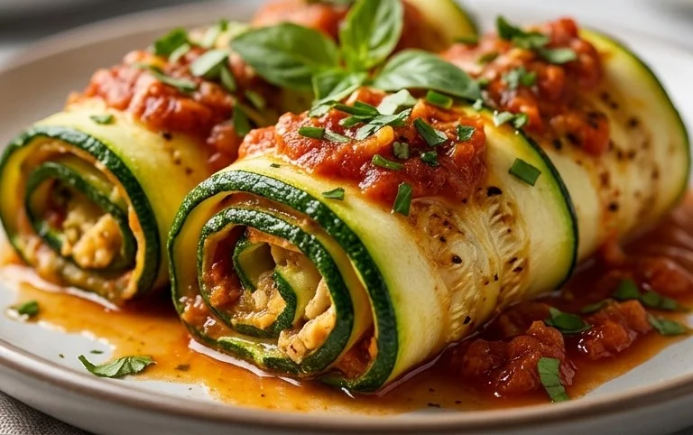 Vegan Zucchini Rollatini