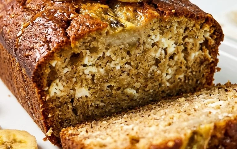 Cottage Cheese Banana Bread