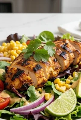 Peruvian Grilled Chicken Salad