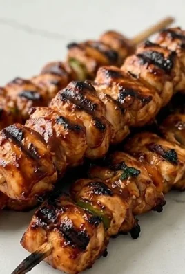 Mexican Barbecue Chicken Skewers