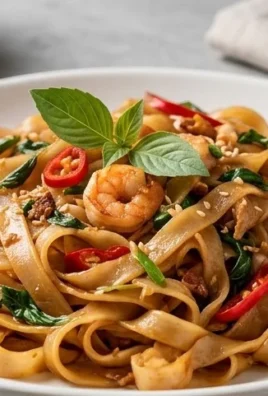 Drunken noodles