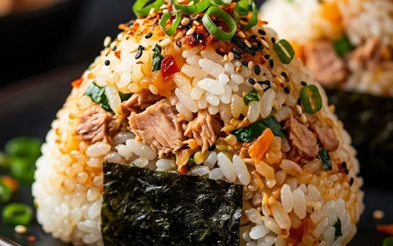 15-min. Easy Japanese Tuna Onigiri