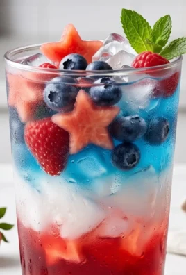 July 4th Layered Drinks Recipe