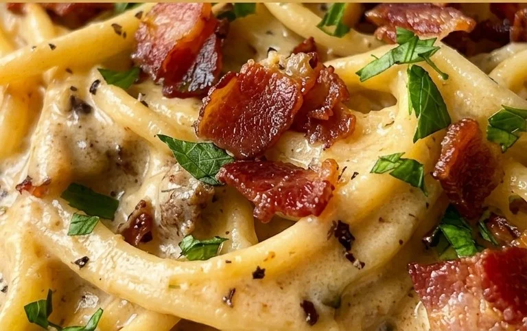 Beef Bacon Pasta