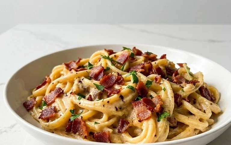 Beef Bacon Pasta