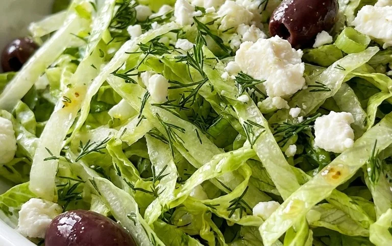 Maroulosalata (Greek Lettuce Salad)