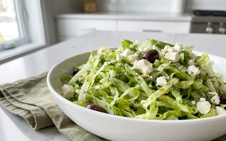 Maroulosalata (Greek Lettuce Salad)