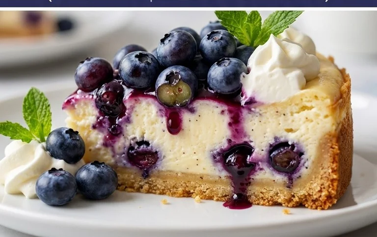 Nova Scotia Blueberry Cream Cake