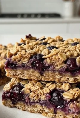Blueberry Oatmeal Bars