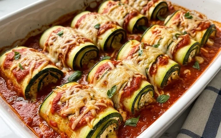 Vegan Zucchini Rollatini