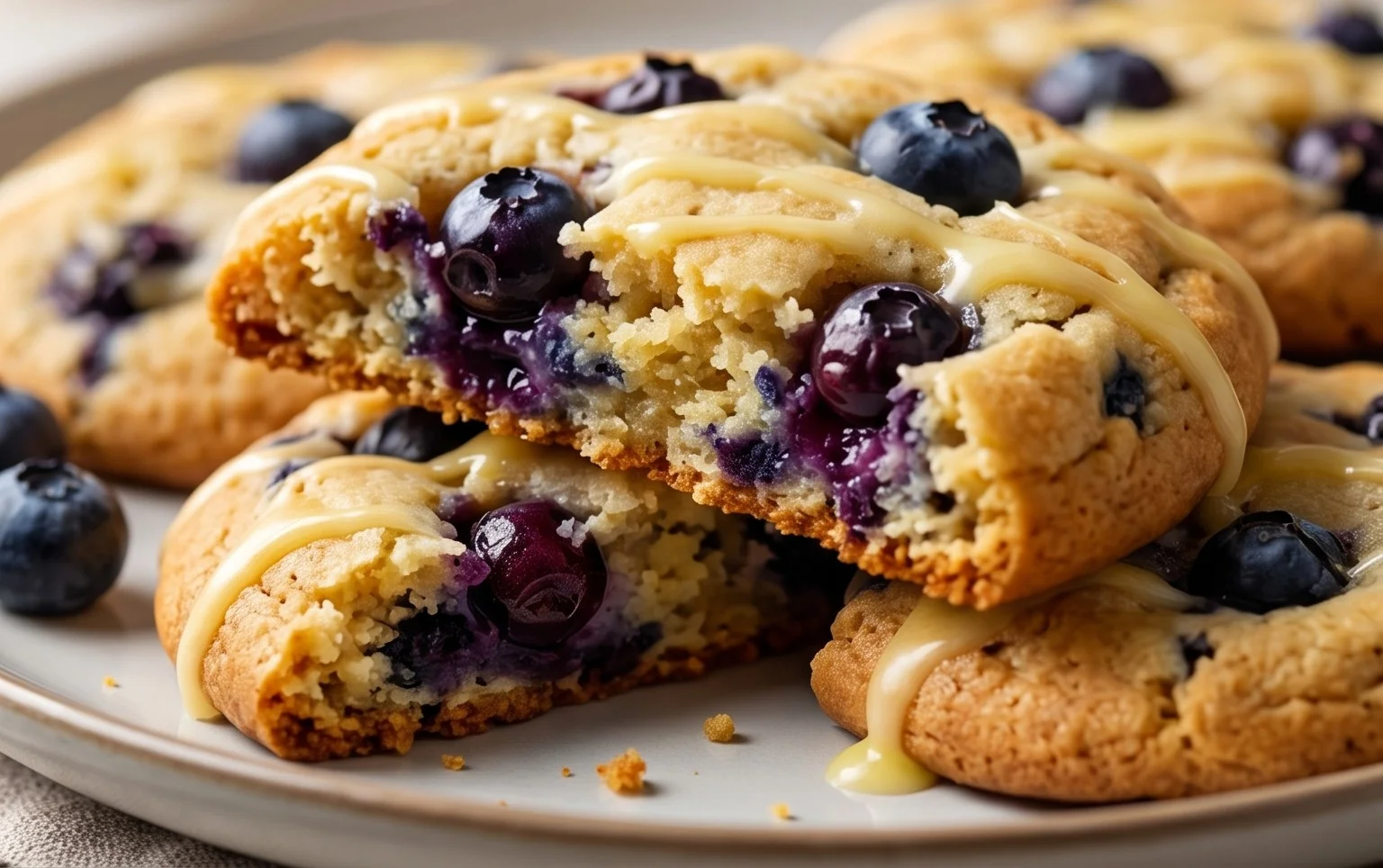 Lemon Blueberry Cookies Recipe